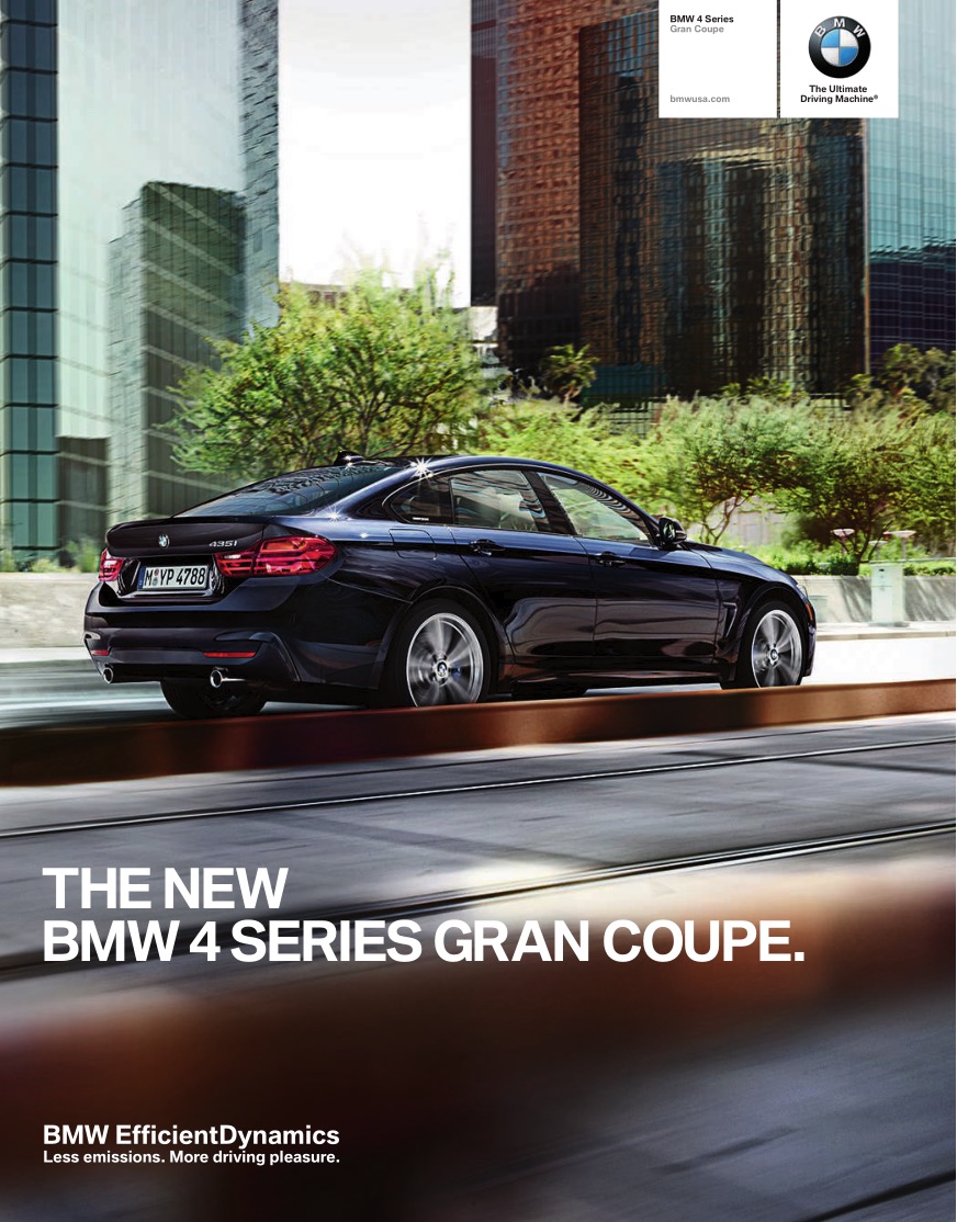 2015 BMW 4-Series GT Brochure